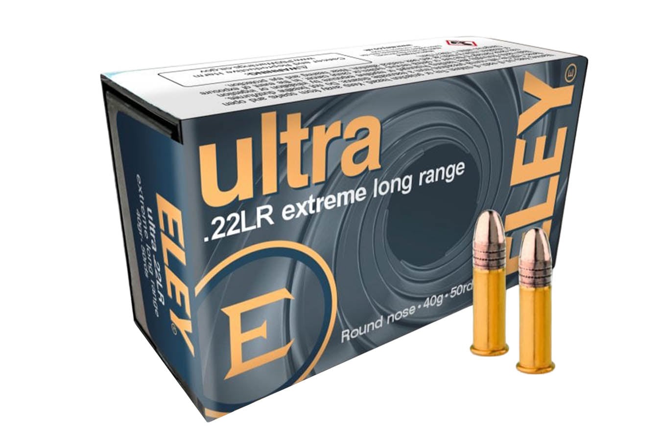 ELEY 22LR 40gr Round Nose ultra Extreme Long Range Gen 2 50/Box